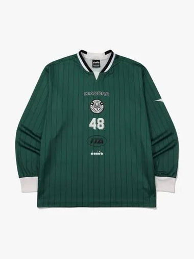 Diadora Phantasy Star Football Long Sleeve DARK GREEN - DIADORA - BALAAN 1