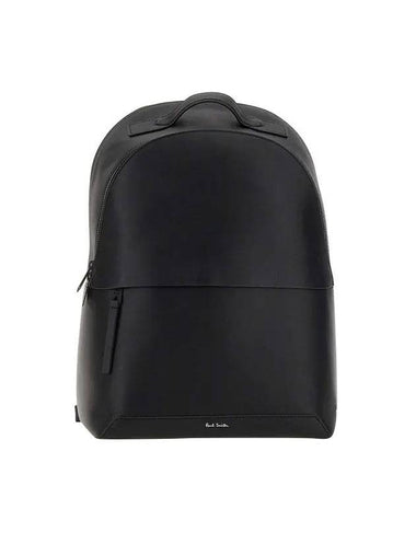 Logo Leather Backpack Black - PAUL SMITH - BALAAN 1