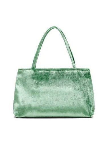 Women s FRANNY BAG VELVET LIGHT GREEN - HAI - BALAAN 1