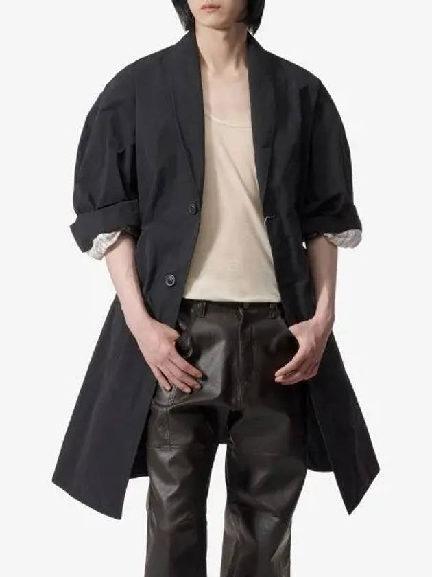 Hard Nylon Trench Coat Black - MAISON MARGIELA - BALAAN 2