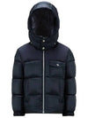 Kids Boys Padded Jacket Night Blue EDUARD 1A00078 5967G 776 12A 14A - MONCLER - BALAAN 1