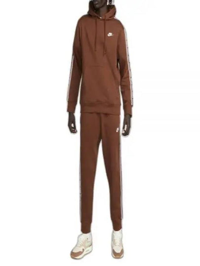 Nike Club Men's Fleece GX Track Suit Brown - NIKE - BALAAN 2