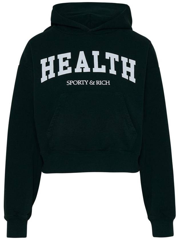 Sporty & Rich Green Cotton Sweatshirt - SPORTY & RICH - BALAAN 1