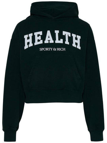 Sporty & Rich Green Cotton Sweatshirt - SPORTY & RICH - BALAAN 1