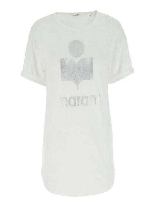 ZEWEL Logo T-Shirt White - ISABEL MARANT ETOILE - BALAAN 2