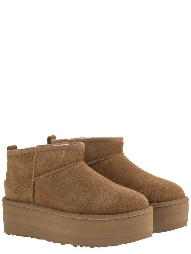 Classic Ultra Mini Platform Winter Boots Chestnut - UGG - BALAAN 5