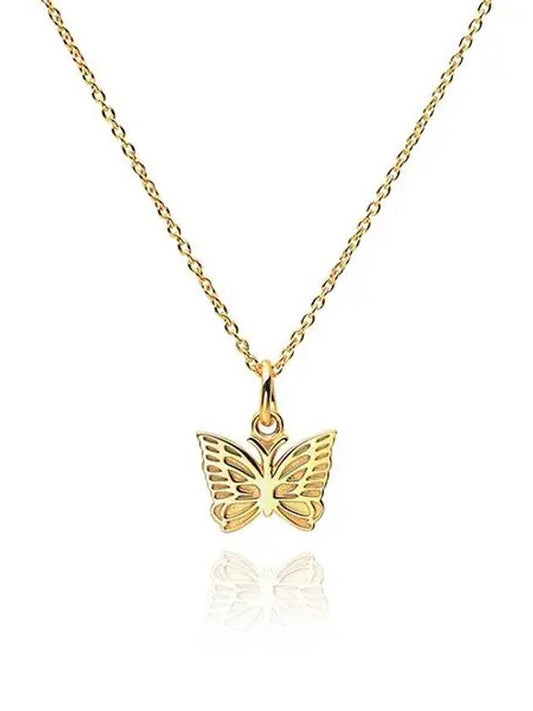 C Papillon Necklace Gold - NEEDLES - BALAAN 1