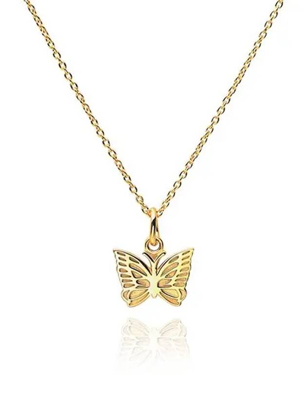 C Papillon Necklace Gold - NEEDLES - BALAAN 1