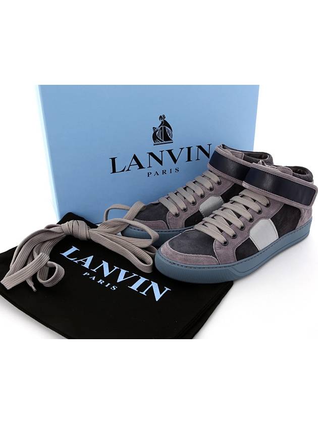 Men's Low Top Sneakers AM5PBL2CNP7A1 17 - LANVIN - BALAAN 9