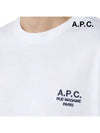 Raymond Short Sleeve T-shirt White - A.P.C. - BALAAN 6