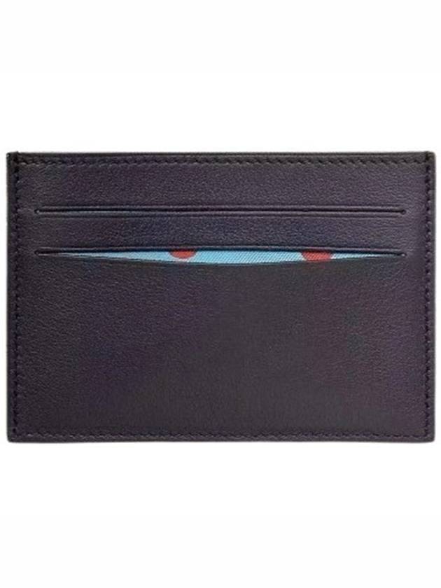 Citizen Twill Leather Card Wallet Blue Indigo - HERMES - BALAAN 5