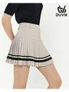 color matching point hem pleated culottes DD2WCU403PK - DUVIK - BALAAN 4