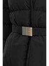 Women's Belted Down Short Padding Black - BURBERRY - BALAAN 6