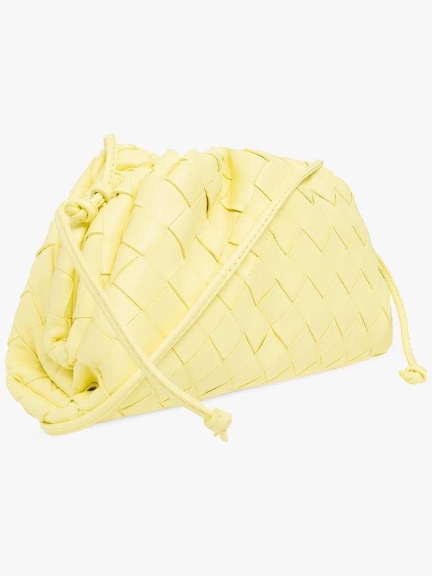 Intrecciato Mini Pouch Bag Yellow - BOTTEGA VENETA - BALAAN 5