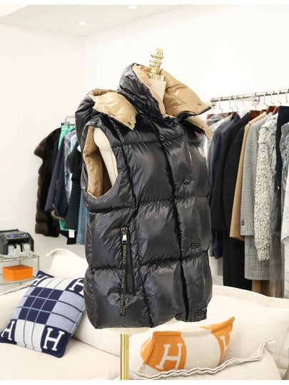 LUZULE down vest black 0 - MONCLER - BALAAN 2