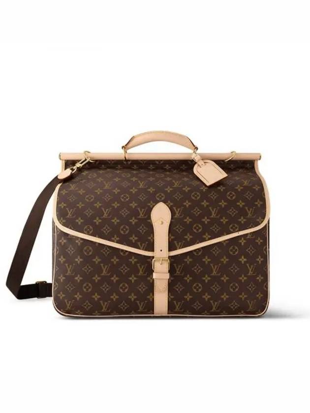 Hunting Monogram Canvas Duffel Bag Brown - LOUIS VUITTON - BALAAN 2