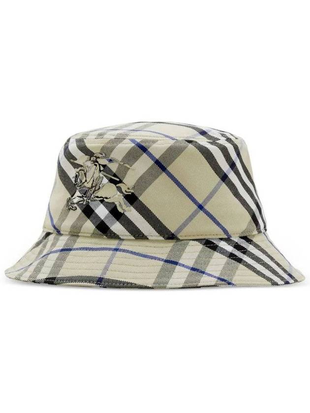 Check Bucket Hat Green - BURBERRY - BALAAN 2