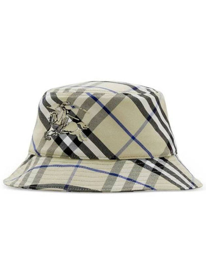 Check Bucket Hat Green - BURBERRY - BALAAN 2