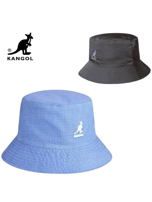 Reversible Bucket Hat Bungeoji Hat K5364 Blue Gray - KANGOL - BALAAN 1