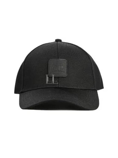 Logo Patch Ball Cap Black - CP COMPANY - BALAAN 2