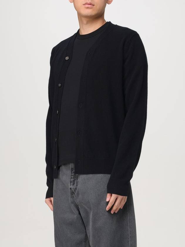 long sleeve t-shirt FZ N105 0511 BLACK BLACK - COMME DES GARCONS - BALAAN 4