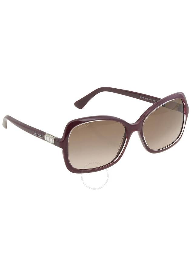 Jimmy Choo Brown Gradient Square Ladies Sunglasses BETT/S 0LHF/HA 56 - JIMMY CHOO - BALAAN 3