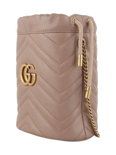 575163 GG Marmont mini bucket cross bag33628K 1 - GUCCI - BALAAN 2