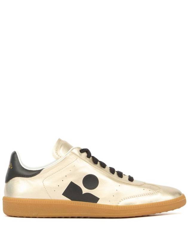 Isabel Marant Metallic Leather Kaycee Sneakers Shoes - ISABEL MARANT - BALAAN 1