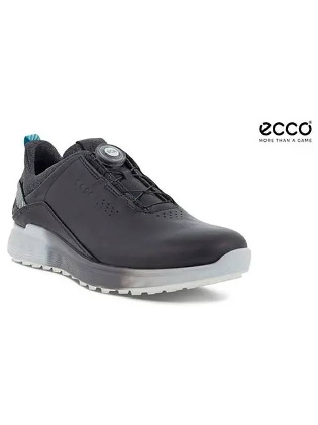 Men's S3 Boa Spikeless Golf Shoes Black - ECCO - BALAAN 5