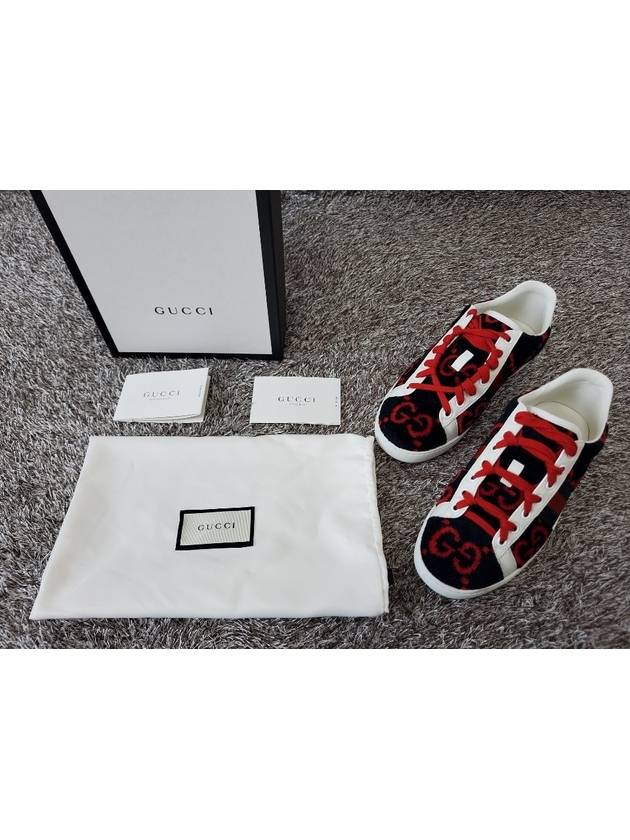 Ace GG diamond towel sneakers 225 - GUCCI - BALAAN 2