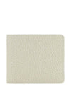 Stitched Leather Bifold Half Wallet Grey - MAISON MARGIELA - BALAAN 1