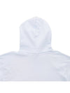 Men's Hand Print Cotton Hoodie White - MSGM - BALAAN 8