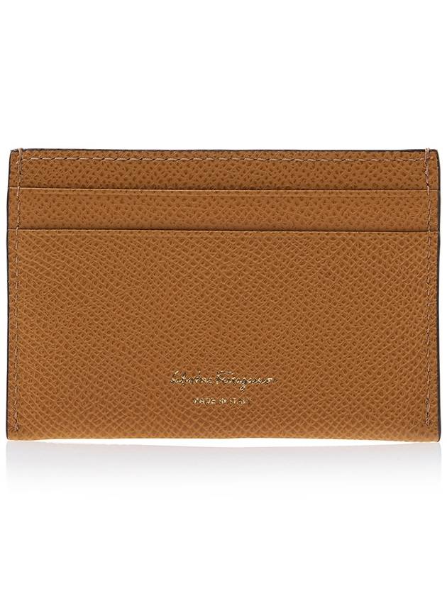 Gancini Card Wallet Langur - SALVATORE FERRAGAMO - BALAAN 4