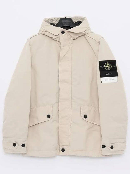 David-TC Down Short Parka Ivory - STONE ISLAND - BALAAN 2