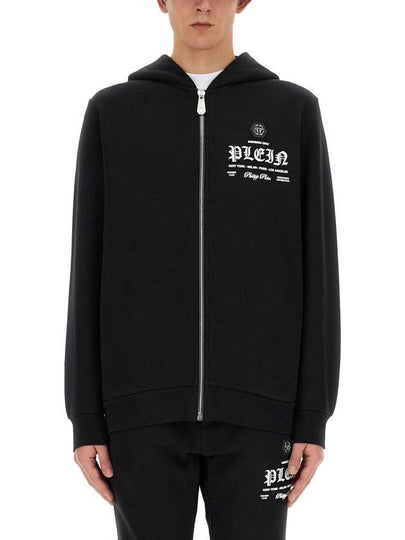 Hooded Sweatshirt SADCMJB3255 PJO002N02 BLACK - PHILIPP PLEIN - BALAAN 2