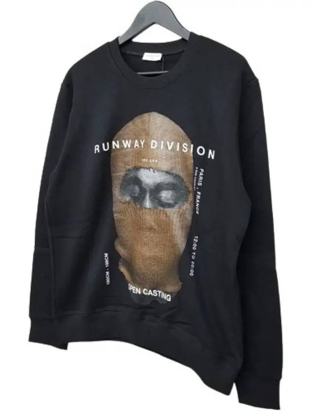 NCW19242 009 Mask Sweatshirt Black - IH NOM UH NIT - BALAAN 3