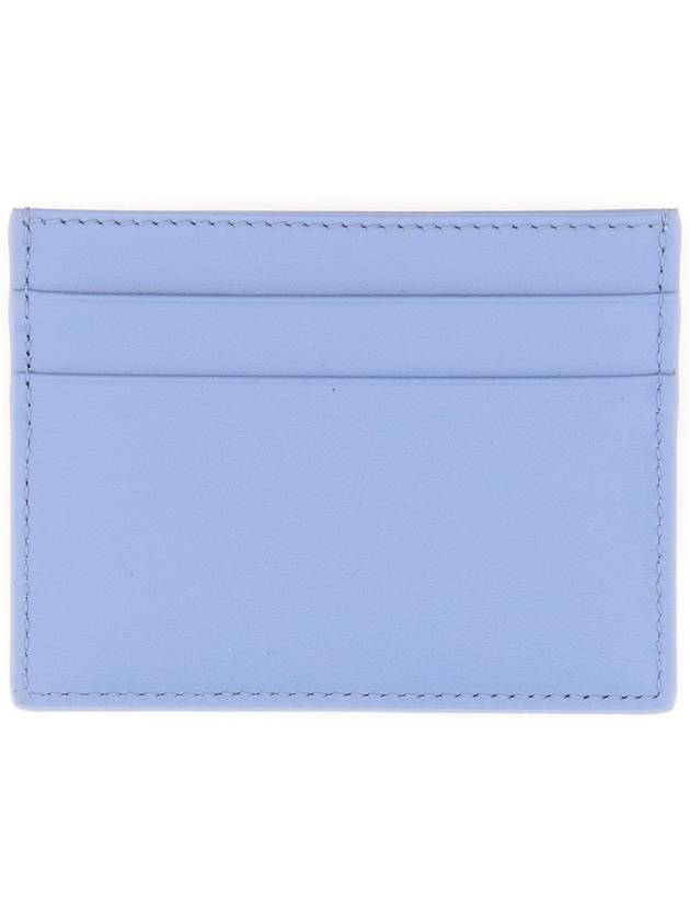 Dolce & Gabbana Light Blue Leather Cardholder - DOLCE&GABBANA - BALAAN 2