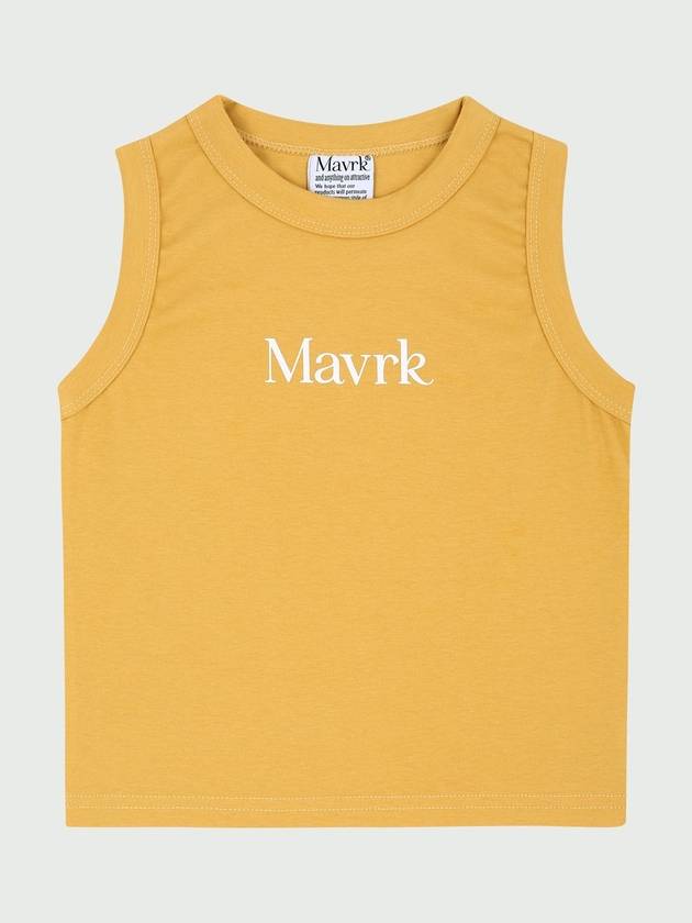 Maverick Women's Daily Crop Sleeveless Mustard - MAVRK - BALAAN 1