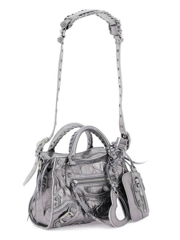 Neo Cagole XS Shoulder Bag Silver - BALENCIAGA - BALAAN 4