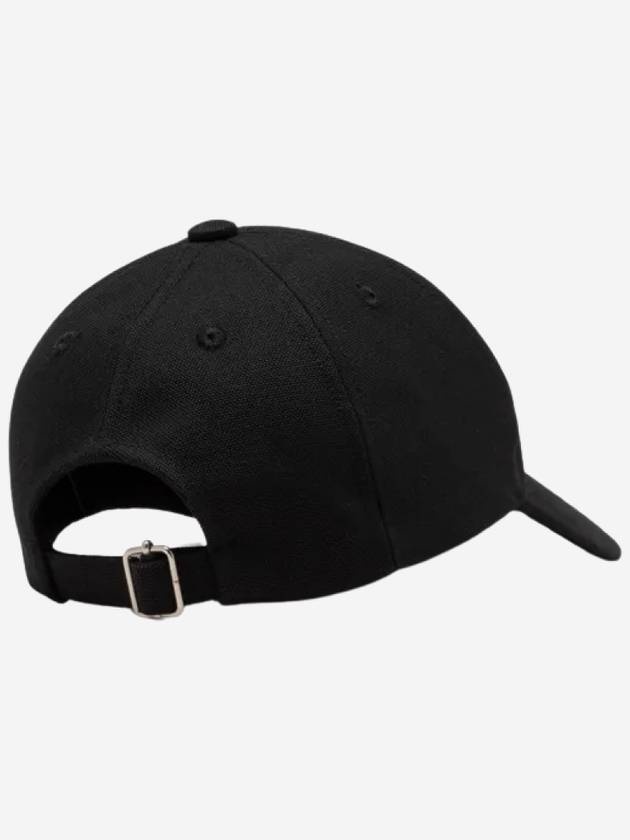 Charlie Logo Ball Cap Black - A.P.C. - BALAAN 3