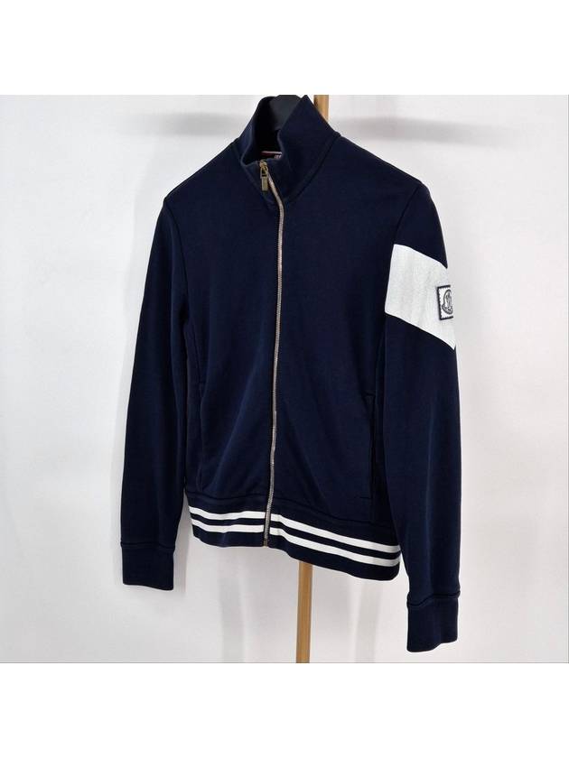 Gamma blue zip up jacket navy - MONCLER - BALAAN 1