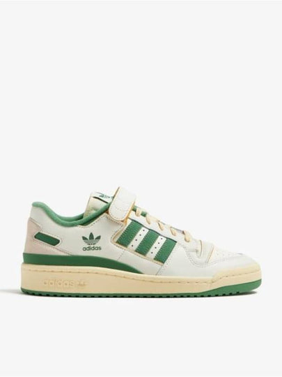 Adidas Forum 84 Low Top Sneakers Green Ivory - ADIDAS - BALAAN 2