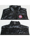 Crofton Logo Patch Padding Vest Black - CANADA GOOSE - BALAAN 6