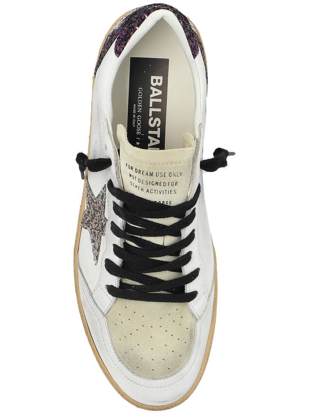 Deluxe Brand Ball Star Lace-Up Low Top Sneakers White - GOLDEN GOOSE - BALAAN 8