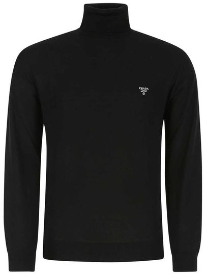 Superfine Wool Turtleneck Black - PRADA - BALAAN 2