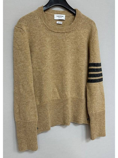 Diagonal full pullover Shetland knit 105 - THOM BROWNE - BALAAN 2