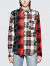 Flannel Tartan Long Sleeve Shirt - STUSSY - BALAAN 2