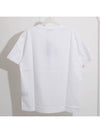 Couture Relaxed Fit Short Sleeve T-Shirt White - DIOR - BALAAN 3