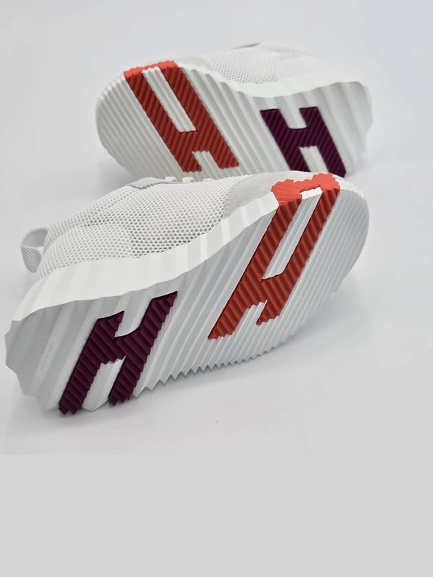 Bouncing Mesh Low Top Sneakers Blanc White - HERMES - BALAAN 6