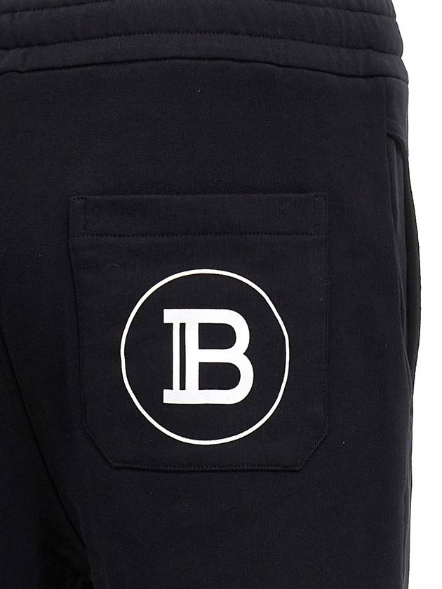 Logo Detail Track Pants Black - BALMAIN - BALAAN 5